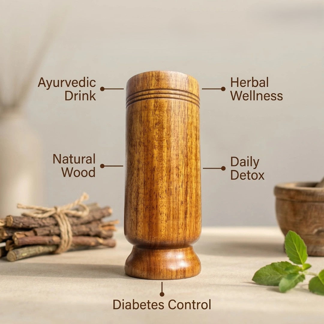 AyurNeer – Ayurvedic Glass for Sugar Control | 100% Natural