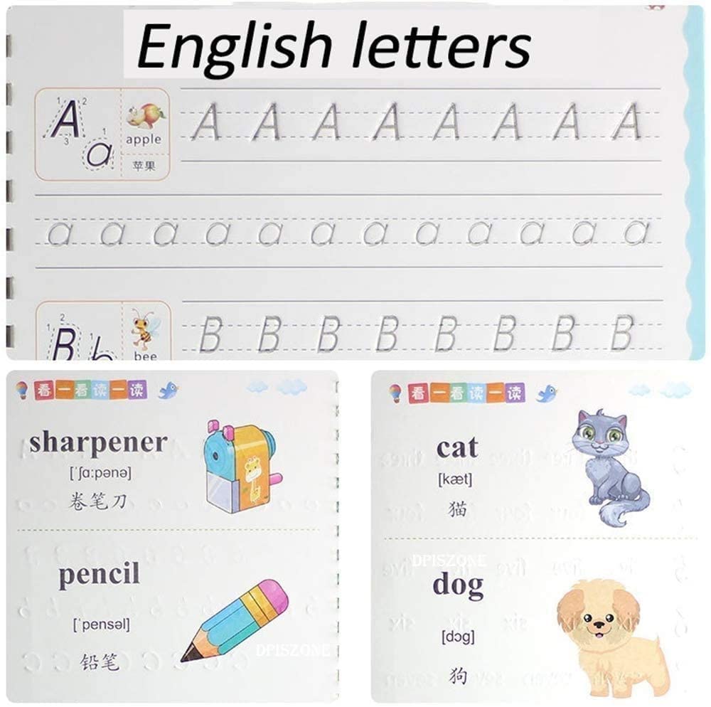 SmartTrace Writing Kit (4 Book + 10 Refill)