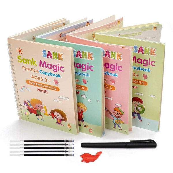 SmartTrace Writing Kit (4 Book + 10 Refill)