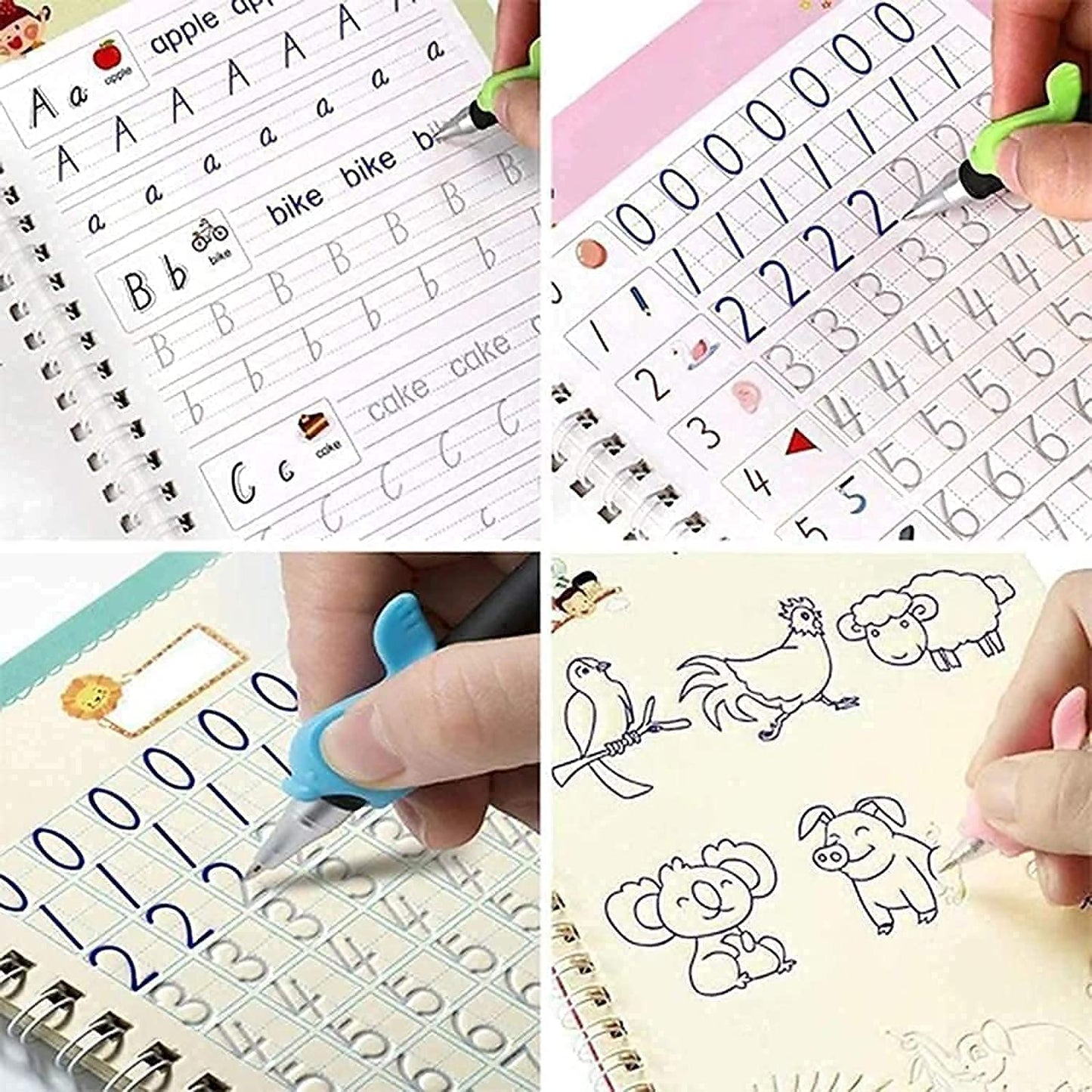 SmartTrace Writing Kit (4 Book + 10 Refill)