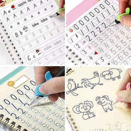 SmartTrace Writing Kit (4 Book + 10 Refill)