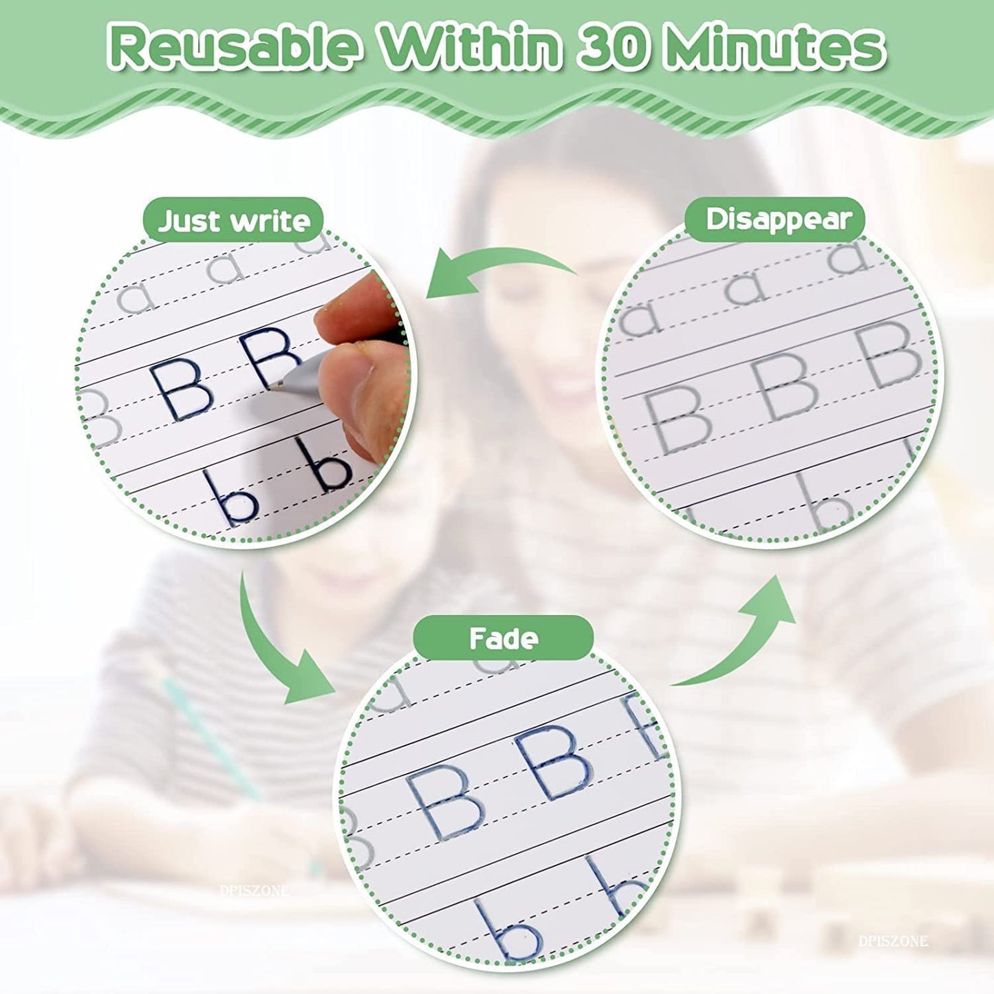 SmartTrace Writing Kit (4 Book + 10 Refill)
